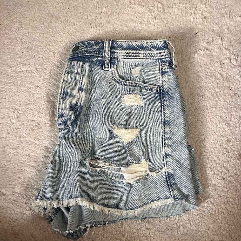 hollister jean shorts